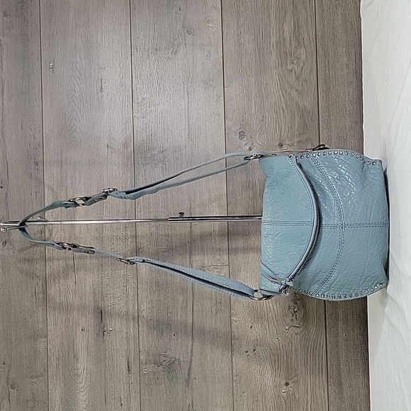 The Sak Bags The Sak Womens Silverlake Light Blue Leather Crossbody